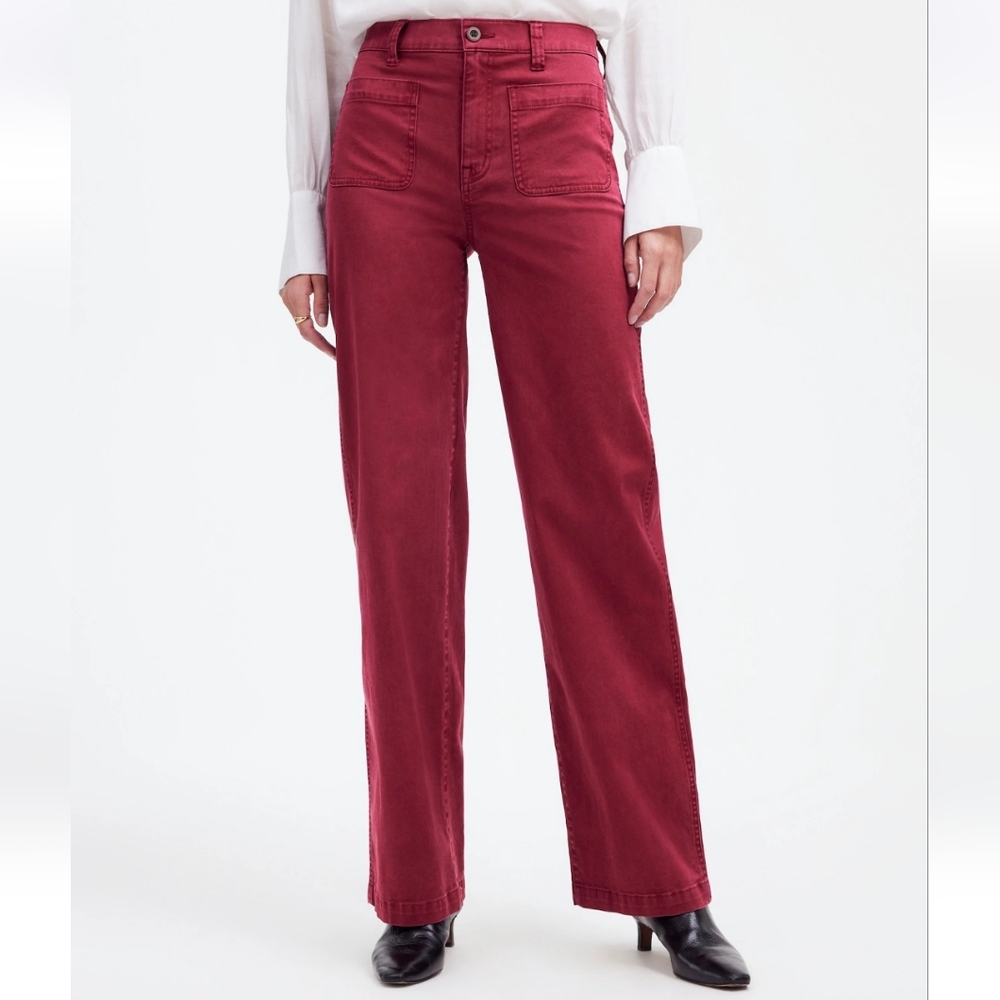 Madewell Tall Emmett Wide Leg Pants